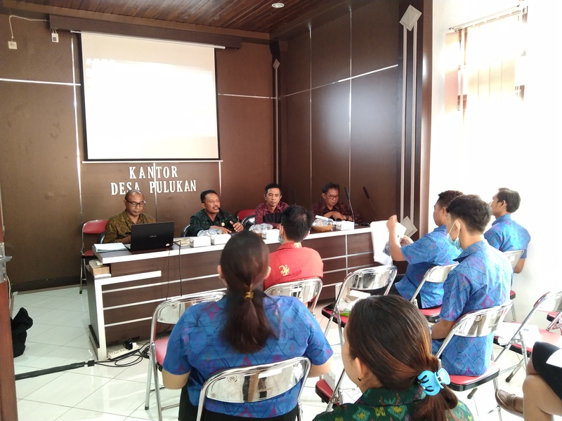 Sosialisasi Tentang Perijinan Kepada Perangkat Desa dan Pengusaha UMKM