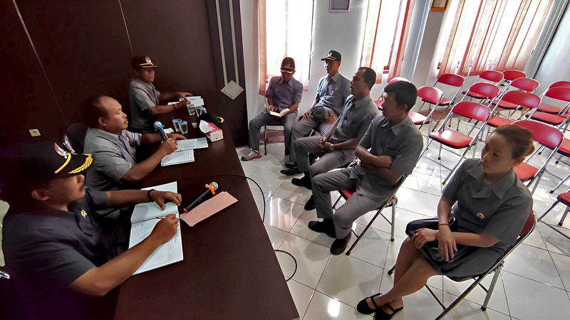 Sidang BPD Pembahasan Rancangan APBDes Tahun Anggaran 2023