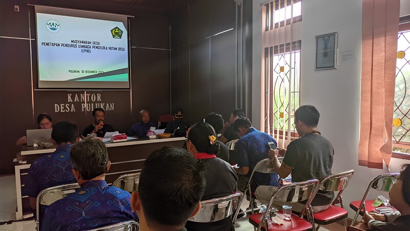 MusDes Penetapan Pengurus Lembaga Pengelola Hutan Desa (LPHD)