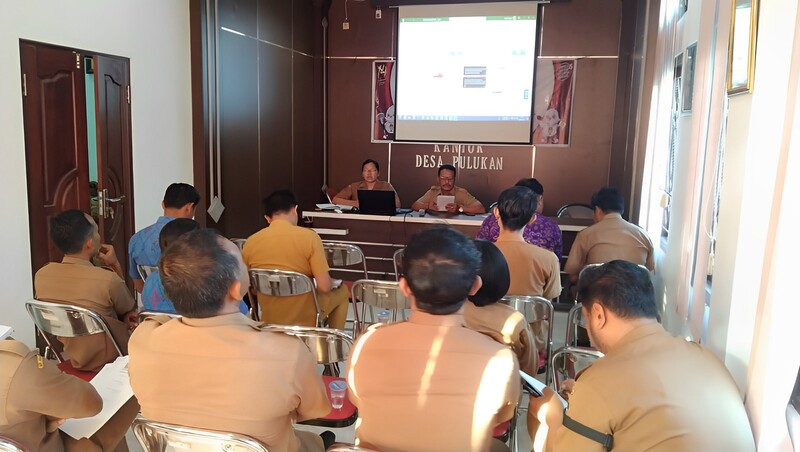 Rapat Koordinasi Rutin PemDes Pulukan Bulan Mei 2023