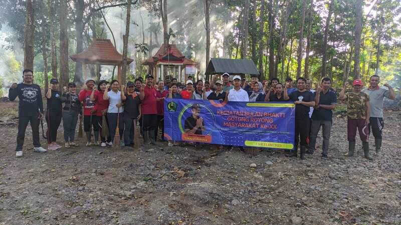 Kegiatan Bulan Bhakti Gotong Royong Masyarakat ke-XX
