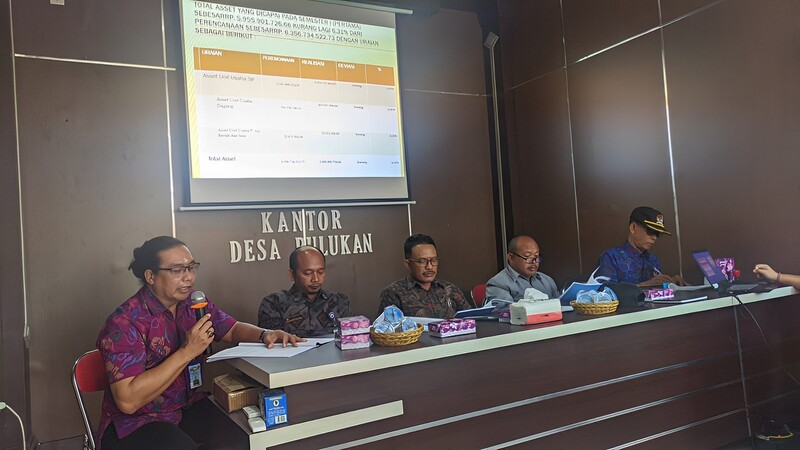 MusDes Penyampaian Laporan BUMDesa Tri Buana Semester I Tahun 2023