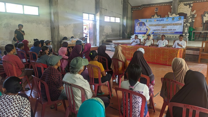 Penyaluran Cadangan Pangan Pemerintah (CPP) Kabupaten Jembrana Tahun 2023