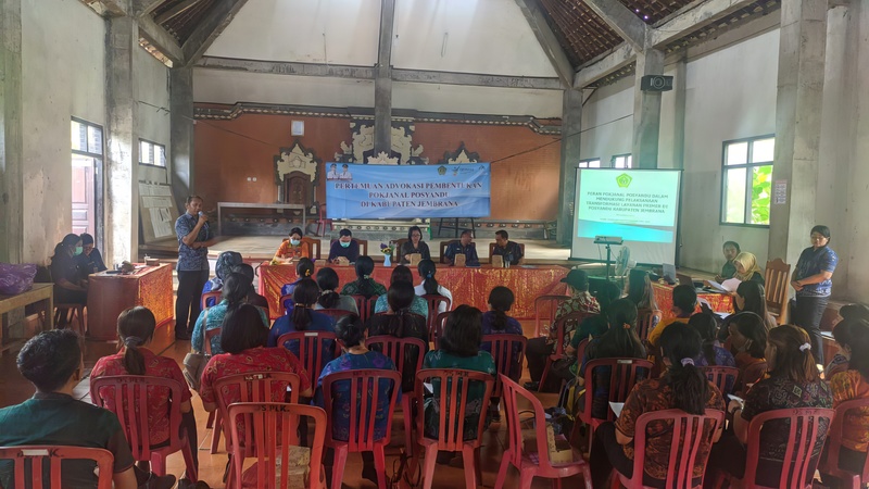 Pertemuan Advokasi Pembentukan Pokjanal Posyandu di Kabupaten Jembrana