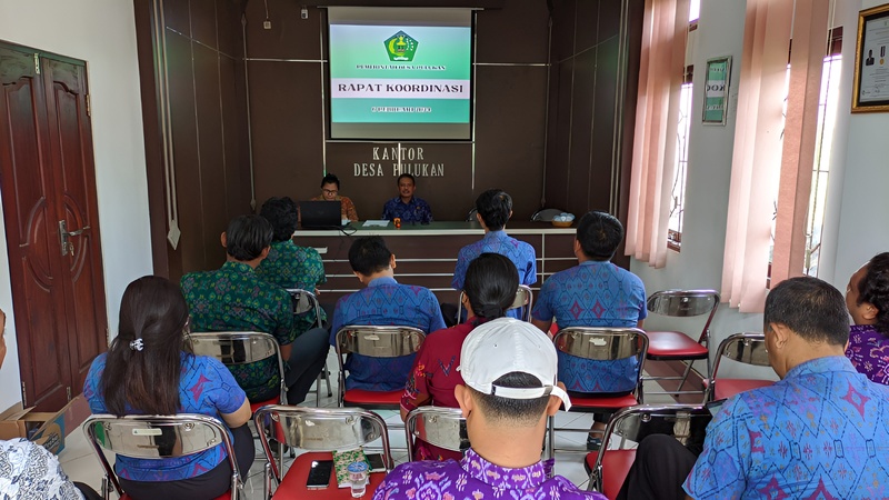 Rapat Koordinasi Pebruari : Membahas Validasi Bantuan dan Disiplin Kerja