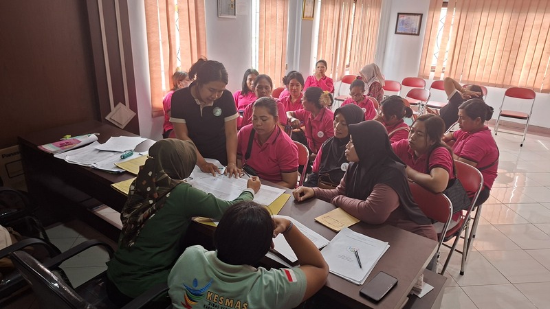 Pembinaan Posyandu Bayu Sentana Jelang Lomba Posyandu Tingkat Kabupaten Jembrana