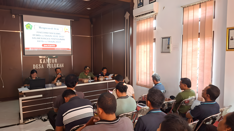 Musyawarah Desa Pencermatan Ulang RPJM Desa 2020-2027 dalam Rangka Penyusunan RKP Desa Tahun 2027