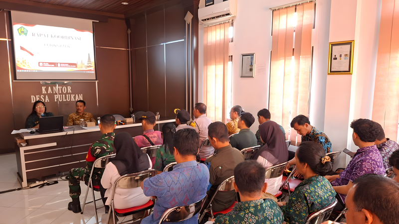 Rakor Peringatan HUT Kemerdekaan RI ke-81, Hari Jadi ke-68 Provinsi Bali, dan HUT ke-131 Kota Negara