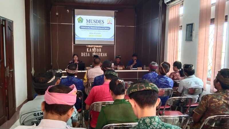 Desa Pulukan Gelar Musyawarah Desa Bahas Rencana Kerja Pemerintah Desa