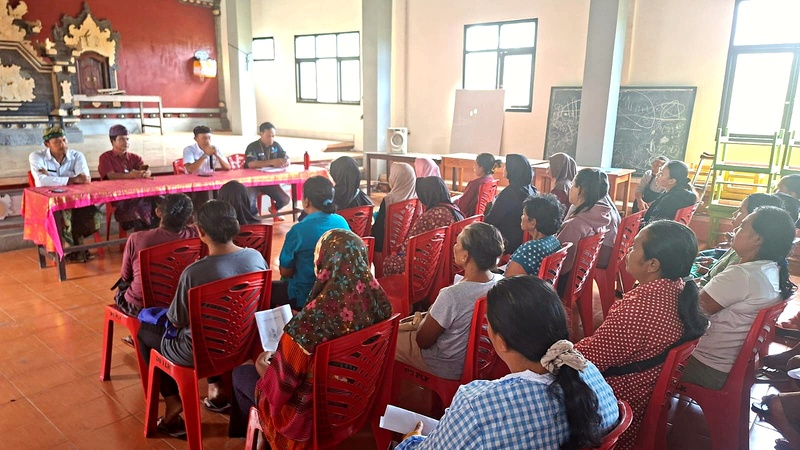 Sosialisasi dan Pertemuan P2K2 Program Keluarga Harapan (PKH) di Desa Pulukan