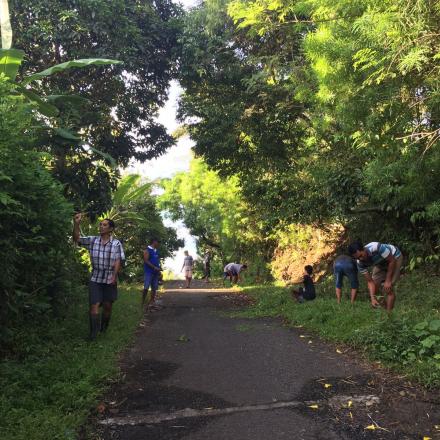 Gotong Royong Banjar Pangkung Medahan
